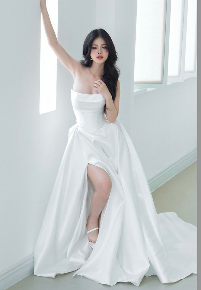 Pure white